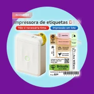 NIIMBOT D110 Impressora de Etiquetas Inteligente Térmica Bluetooth