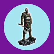 Action Figure Kratos God of War Ragnarok Resina Premium