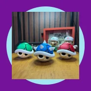 Casco Koopa Mario Bros Decoração Geek