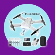 INOVA Drone Com Camera Profissional 1080p