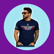 Camiseta Top Gun Maverick 100% Algodão