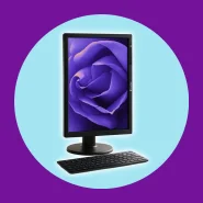 Monitor 19 Polegadas Para Leitura Design Ilustração Programação