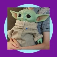 28cm Baby Yoda Boneco Grogu De Star Wars