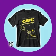 Camisa Que a Força do Café Esteja Com Você Star Wars Darth Vader