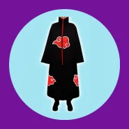 Manto Capa Nuvem Naruto Akatsuki