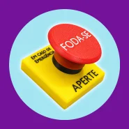 Botão do F*dase Fidget Toy Antiestresse com Switch Mecânico