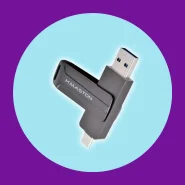 Pen Drive 2 Em 1 USB Tipo C para celular