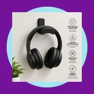 Suporte para Fone Headset de Mesa e Parede