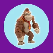Donkey Kong Impressão 3D Premium 15cm