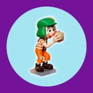 Turma do Chaves e Chapolim Action Figures 3D de 15cm