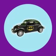 Fusquinha do Batman Colecionável em Ferro