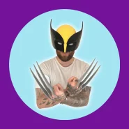 Garras Wolverine Cosplay XMen Marvel Impressão 3D