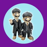 Mario Schelby Peaky Blinders Action Figure Colecionável