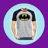 Camiseta Batman Símbolo Morcego Geek