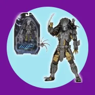 Predator Jagged Cicatriz Móvel 23cm Action Figure
