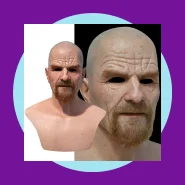 Máscara Latex Walter White Heisenberg Cosplay
