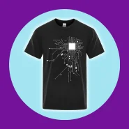Camiseta Unissex Diagrama de Circuito Processador 100 Algodão