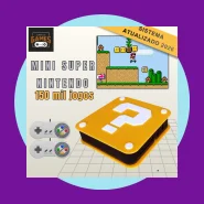 Super Game Classicos Console Retro 150 mil Jogos Modelo Bloco Super Mario