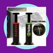 Suporte para Placa de Vídeo GPU Ajustável Nvidia e Radeon Universal