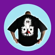 Camiseta Unissex Naruto Top Geek Streetwear