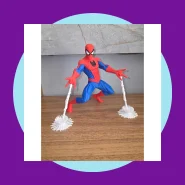 Action Figure Homem Aranha Soltando Teias