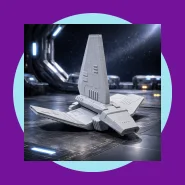 Nave Imperial Lambda Star Wars Model Kit 15cm