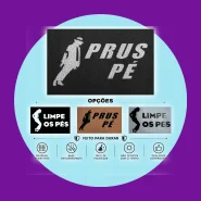 Tapete de Entrada Prus Pé Michael Jackson Diversos Modelos e Tamanhos Antiderrapante