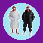 Homen Aranha de Folga Action Figure Duplo 15cm