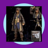 Capitão Jack Sparrow Piratas do Caribe Action Figure