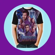 Camiseta da Série Brooklyn 99 Poliéster 100%0
