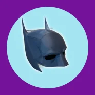Capacete Batman Versão Robert Pattinson Tamanho Real para Cosplay
