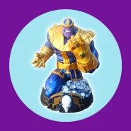Busto Thanos Impressão 3D 16cm