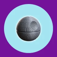 Estrela da Morte Star Wars 16cm