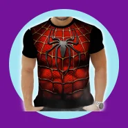 Camiseta Personalizada Traje Homem Aranha