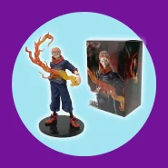 Itadori Ryomen Togata Kyoto Com Efeitos De Chama Action Figure 21cm Jujutsu Kaisen