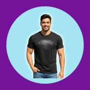 Camiseta Superman Black Unissex