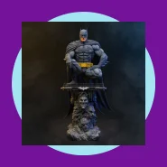 Batman Estátua Action Figure Diorama Impressão 3D