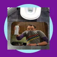 Tapete de Banheiro Emborrachado Antiderrapante 40x60 Sheldon The Big Bang