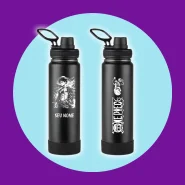 Garrafa Térmica One Piece Luffy 800ml Personalizada + Seu Nome