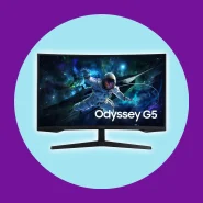 Monitor Gamer Samsung Odyssey G5 32, QHD, 165Hz, 1ms,  Freesync, HDMI, DP
