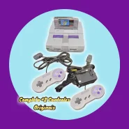 Super Nintendo original  + 2 Controles originais  Super Mario World