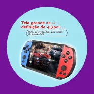 Vídeo Game Portátil  polegadas 10 Mil Jogos  Classicos Retro BOY...