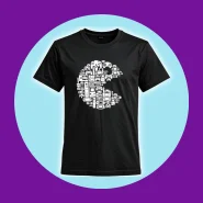 Camiseta Gamer Retrô Masculina Geek Blusa PacMan Consoles Antigos