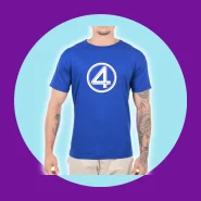 Camiseta Quarteto Fantástico Filme Marvel