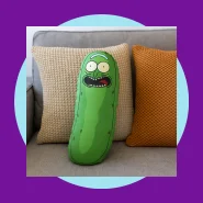 Almofada 3d Picles Rick Verde