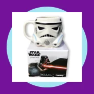 Caneca Star Wars Stormtrooper 3d Geek Porcelana Café 500ml