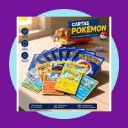 50 Cartas Pokemon Original Copag Com 5 Brilhantes Garantidas