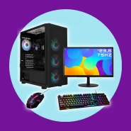 PC Gamer Agaron Bolter, Ryzen 5 5600gt , 16GB RAM, SSD 480GB, Lateral Vidro