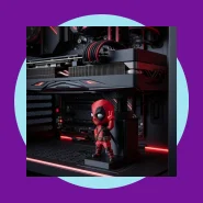 Suporte para Placa de Vídeo Deadpool GPU Ajustável