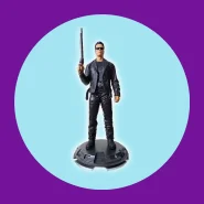 Exterminador do Futuro T800 Action Figure feito em resina